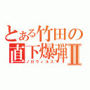 とある竹田の直下爆弾Ⅱ（ノロウィルス）