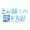 とある膝上の靴下大好き（ニーハイ大好き）