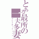 とある最所の一夫多妻（プレイボーイ）