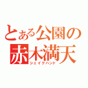 とある公園の赤木満天（シェイクハンド）