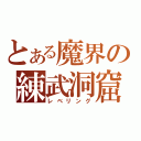 とある魔界の練武洞窟（レベリング）