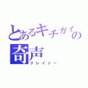 とあるキチガイの奇声（クレイジー）