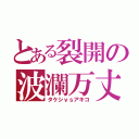 とある裂開の波瀾万丈（タケシｖｓアキコ）