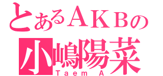 とあるＡＫＢの小嶋陽菜（Ｔａｅｍ Ａ）