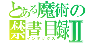 とある魔術の禁書目録Ⅱ（インデックス）