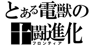 とある電獣の十闘進化（フロンティア）