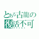 とある古龍の復活不可（ヤマツカミ）