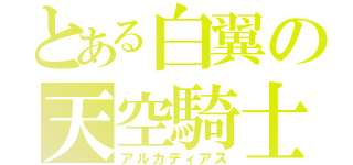 とある白翼の天空騎士（アルカディアス）