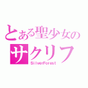 とある聖少女のサクリファイス（ＳｉｌｖｅｒＦｏｒｅｓｔ）