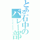 とある石中のバレー部（バレーボールクラブ）