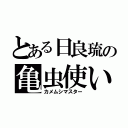 とある日良琉の亀虫使い（カメムシマスター）