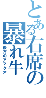 とある右席の暴れ牛（後方のアックア）