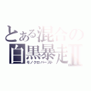 とある混合の白黒暴走Ⅱ（モノクロバースト）