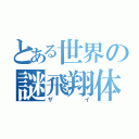 とある世界の謎飛翔体（ザイ）