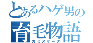 とあるハゲ男の育毛物語（カミヌケータ）