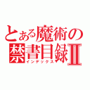 とある魔術の禁書目録Ⅱ（インデックス）