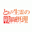 とある生霊の戦闘摂理（コンパス）