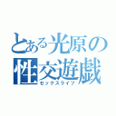 とある光原の性交遊戯（セックスライフ）