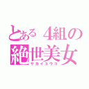 とある４組の絶世美女（サカイユウコ）