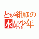 とある組織の水晶少年（サイコガン）