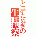 とあるたぬきの生態観察（ｗｅｂｌｏｇ）