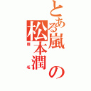 とある嵐の松本潤（眉毛）