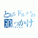 とあるドルオタの追っかけ日記（できてるよ…）