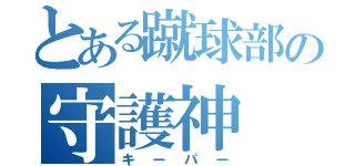 とある蹴球部の守護神（キーパー）