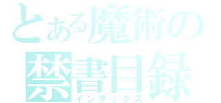 とある魔術の禁書目録（インデックス）