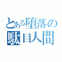 とある堕落の駄目人間（）