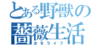 とある野獣の薔薇生活（ホモライフ）