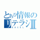 とある情報のリテラシーⅡ（ＥＸＣＥＬ）