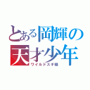 とある岡輝の天才少年（ワイルドスギ様）