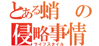 とある蛸の侵略事情（ライフスタイル）