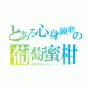 とある心身錬磨　東京　の葡萄蜜柑奨励趣旨協議会加盟管理運営者（ＳＰＥＥＤＳＴＥＲ　★☆．＋＊：゜＋。．☆）