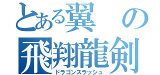 とある翼の飛翔龍剣（ドラゴンスラッシュ）