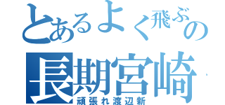 とあるよく飛ぶ少年の長期宮崎遠征（頑張れ渡辺新）