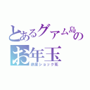 とあるグアム島のお年玉（徐庶ショック死）