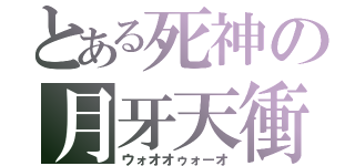 とある死神の月牙天衝（ウォオオゥォーオ）