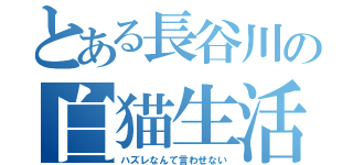 とある長谷川の白猫生活（ハズレなんて言わせない）