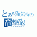 とある猫気持の竜撃砲（インデックス）