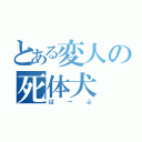 とある変人の死体犬（ばーぶ）