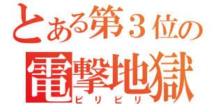 とある第３位の電撃地獄（ビリビリ）