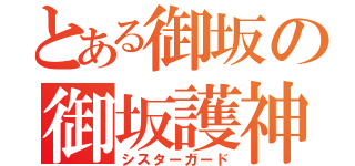 とある御坂の御坂護神（シスターガード）