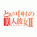 とある中村の美人彼女Ⅱ（なわけない）