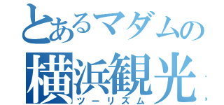 とあるマダムの横浜観光（ツーリズム）