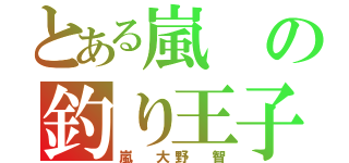 とある嵐の釣り王子（嵐 大野 智）