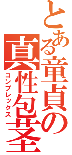 とある童貞の真性包茎（コンプレックス）