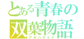 とある青春の双葉物語（アオハライド）