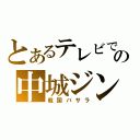 とあるテレビでの中城ジン様（戦国バサラ）